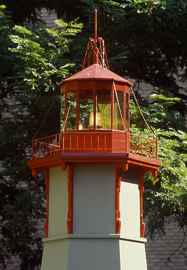 At This Point, 1995, detail (top of lighthouse)