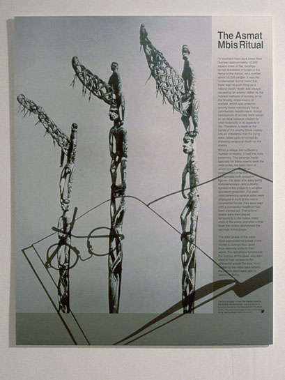 Collectors (Michael C. Rockefeller), 1990, detail (The Asmat Embis Ritual)