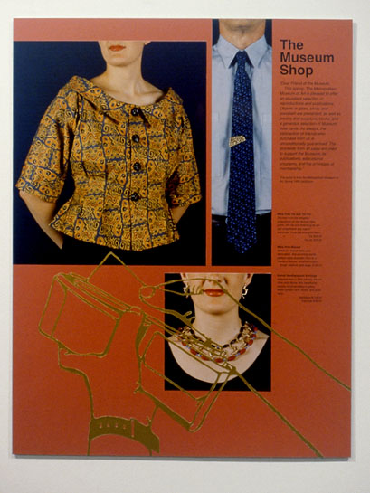 Collectors (Michael C. Rockefeller), 1990, detail (The Museum Shop)