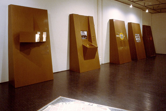 Decalog, 1990, installation view