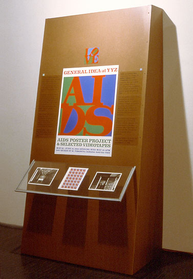 Decalog, 1990, detail (General Idea AIDS Poster)