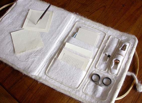 The Occupational Travel Kit, 2007, detail (open)