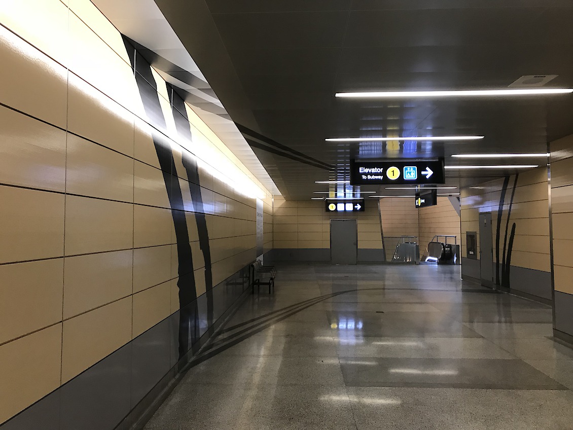 SPIN, Downsview Park Station, concourse east