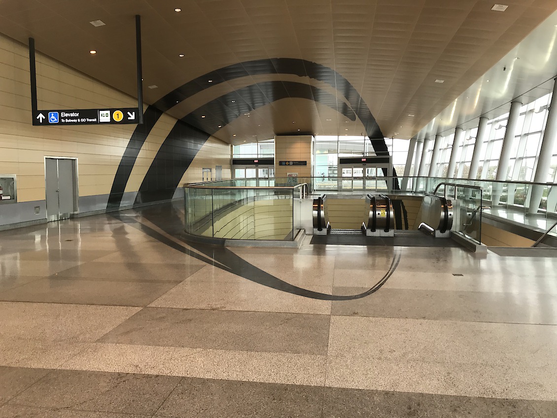 SPIN, Downsview Park Station, west entrance