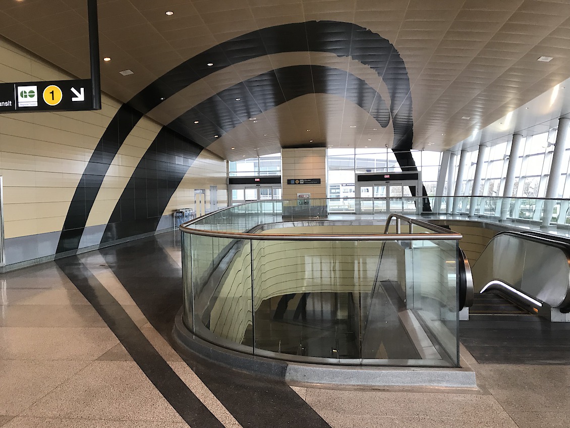 SPIN, Downsview Park Station, west entrance