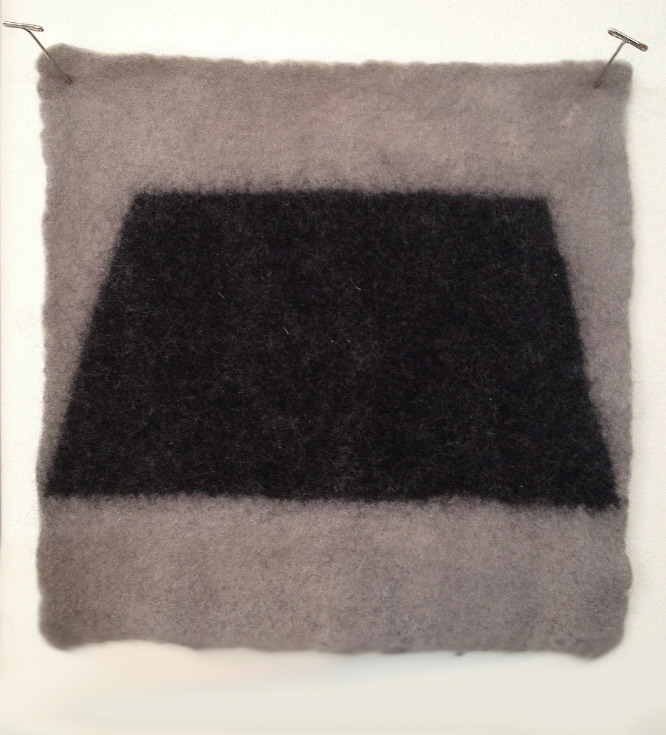 Agnes Martin Homage to Life Blanket (sampler), 2016